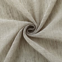 Sorrento Straw Sheer S-Fold Single Panel Curtain